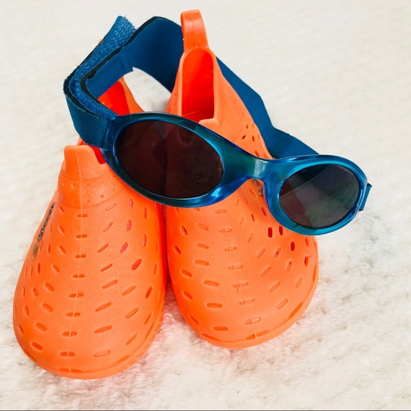 Infant toddler sunglasses with hook and lock strap - Picture 2 of 6